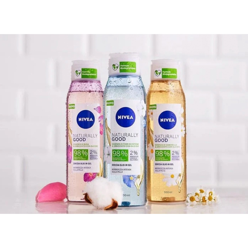Nivea Naturally Good Body Wash (Various Variant) Shopee Malaysia