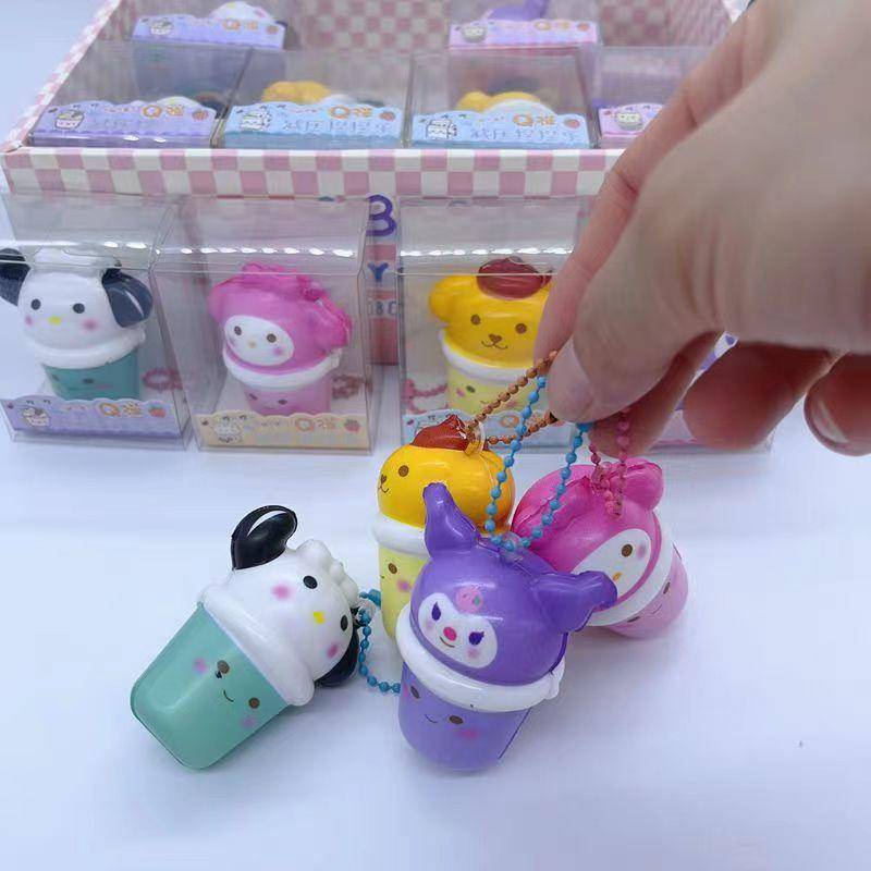 2023 Sanrio Keychains Cartoon Pendant MyMelody Kuromi Cinnamoroll ...