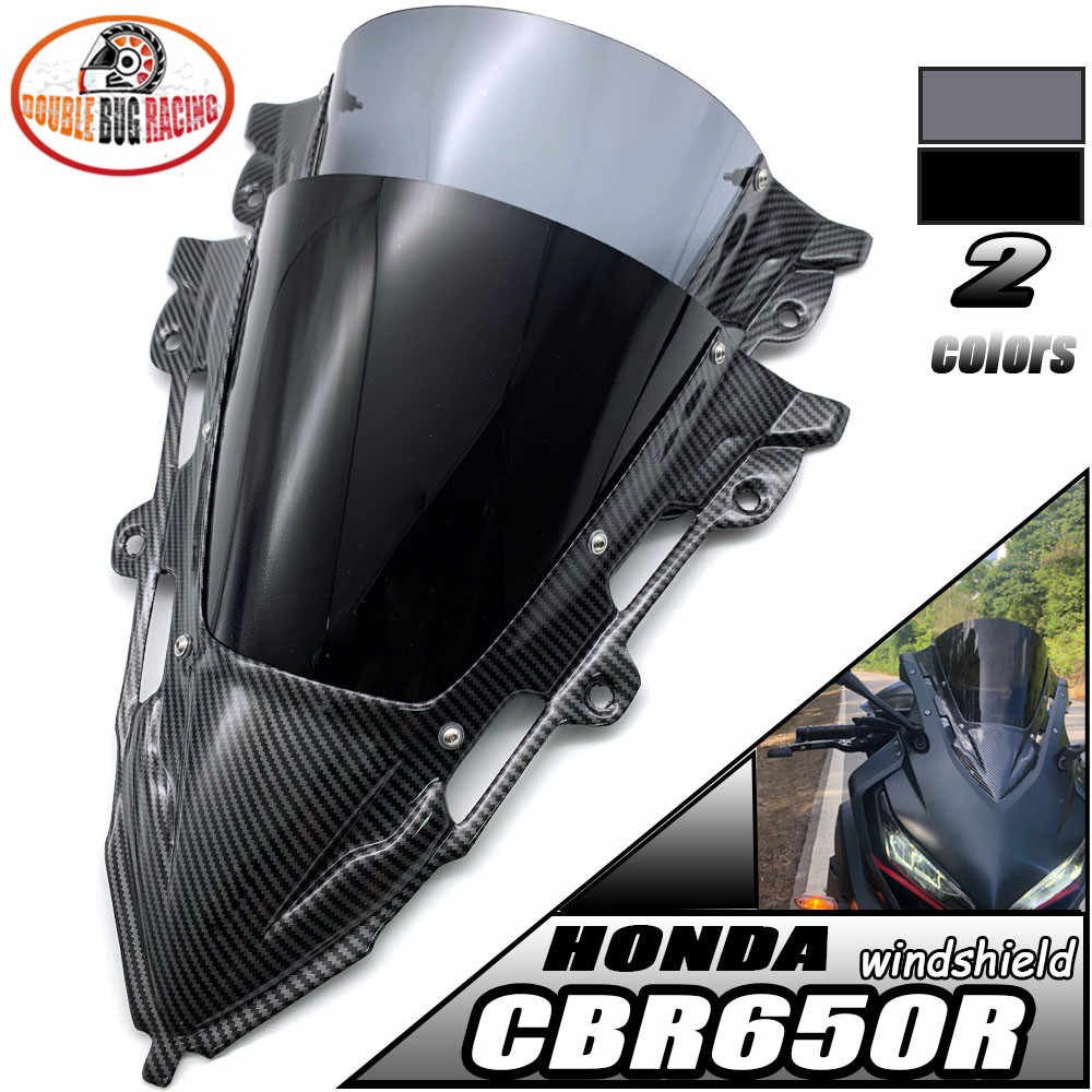 Windshield Honda Cbr650r Carbon Fiber Windshield Windscreen Wind