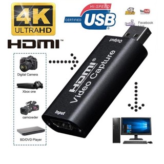 Video Capture Card USB/Type C 3.0 4K 1080P HDMI Video Game Grabber Record  for PS5 Xbox Switch Camcorder Live Broadcast Camera PC - AliExpress