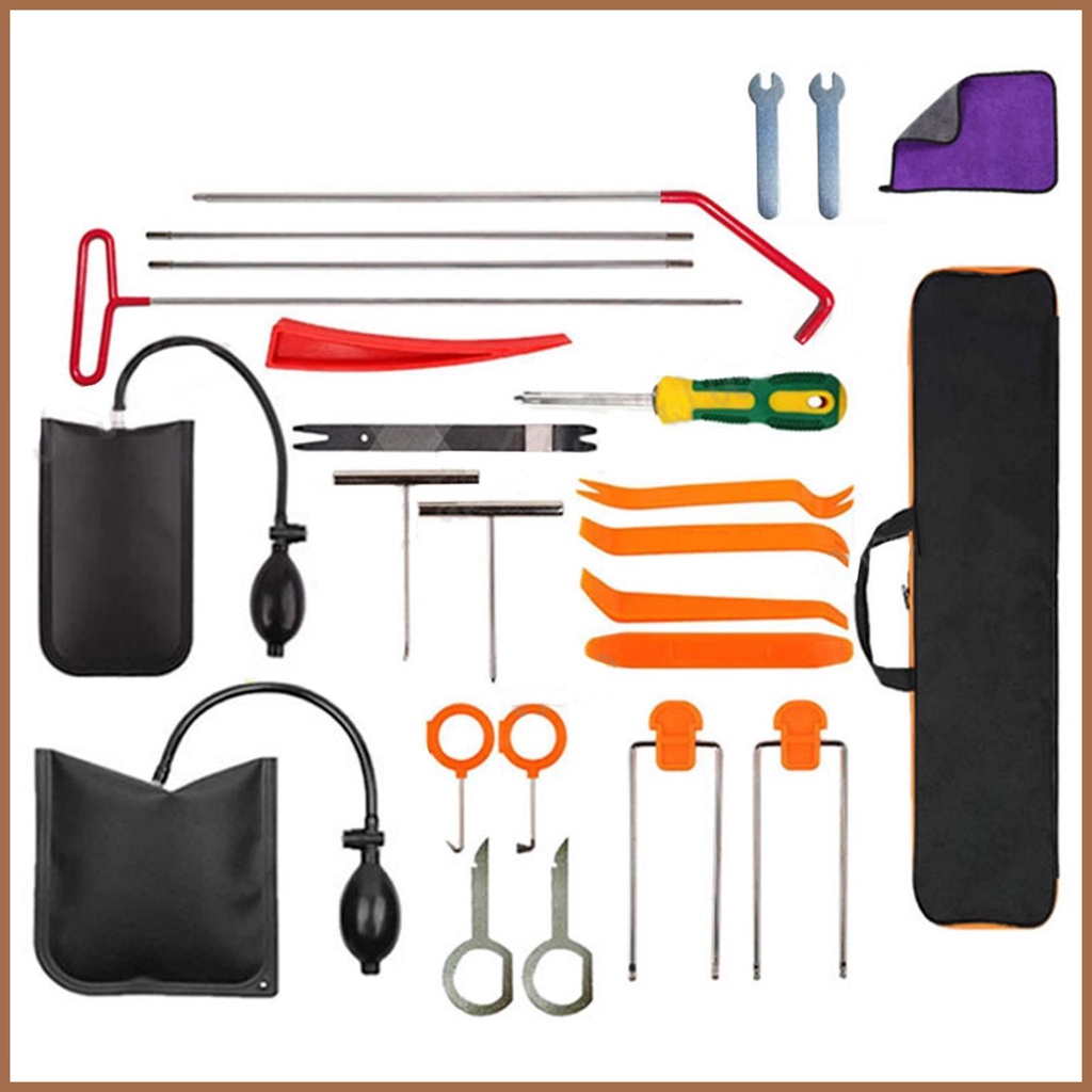 Car Door Lock Opener Tool Kit Car Opener Kit Lockout Professional Car Kit Long Reach Tools