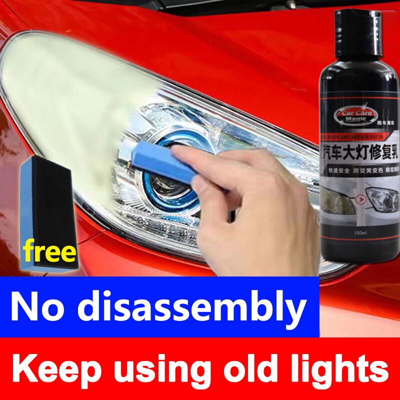 Headlight refurbishment Xstar Car headlight polish Headlamp polish