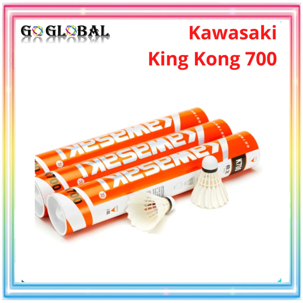 Kawasaki Badminton Shuttlecock King Kong 700 Speed 77 Goose Feather