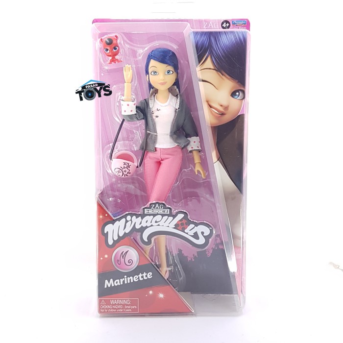 Miraculous Lady Noir Ladybug Fashion Doll Action Figure Bandai 39907
