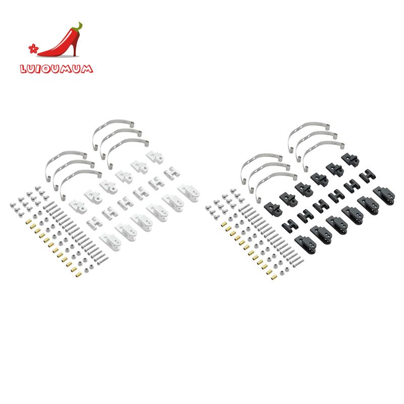 6X6 Steel Leaf Spring Suspension Set Shock Absorber for WPL B16 B36 MN