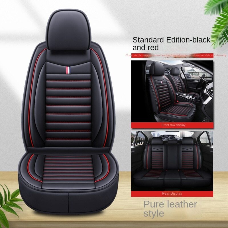 Pu Leather Car Seat Cover Myvi/axia/saga/wira/viva/satria/kenari/kelisa ...