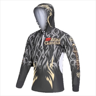Spots ABUGARCIA Men Jersey Long Sleeved Hood Quick Drying Apparel