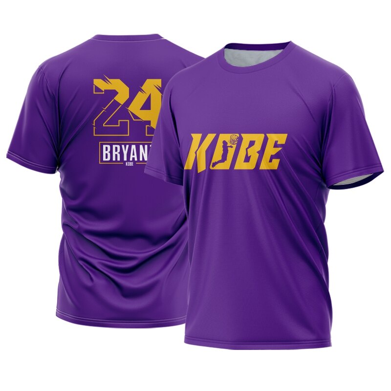 Men t shirt Men Basketball Sports TShirt 24 3D Printed Black Short