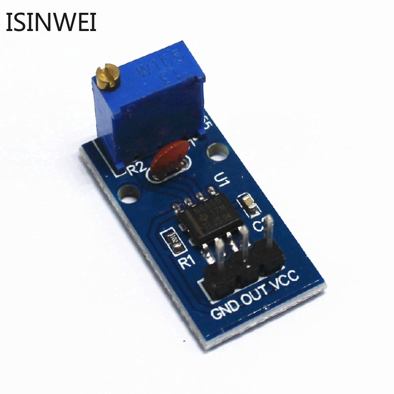 Ne555 Pulse Generator Module With High Quality 1Channel Frequency
