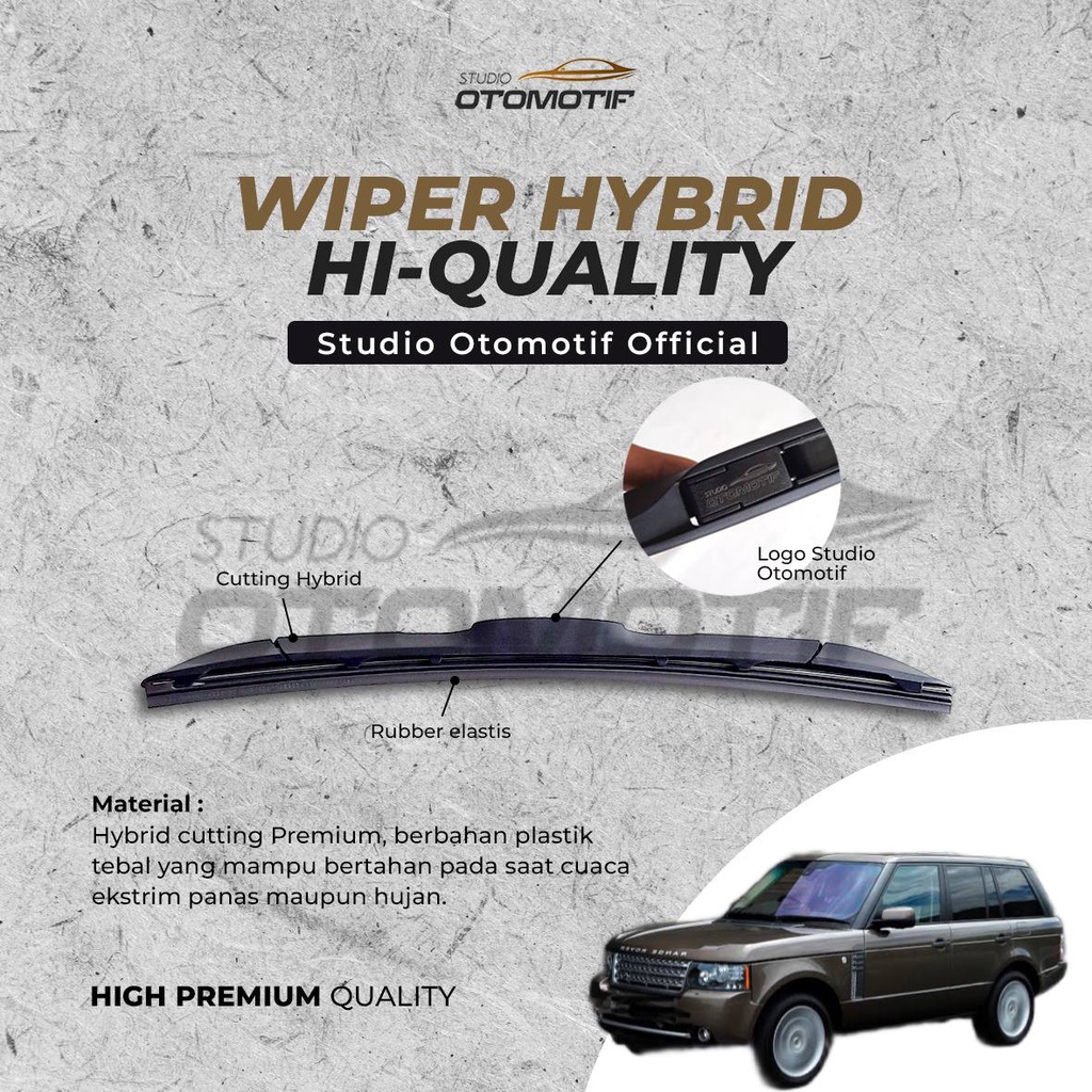 WIPER RANGE ROVER L322 2002-2012 HYBRID OFFICIAL STUDIO AUTOMOTIVE 2 ...