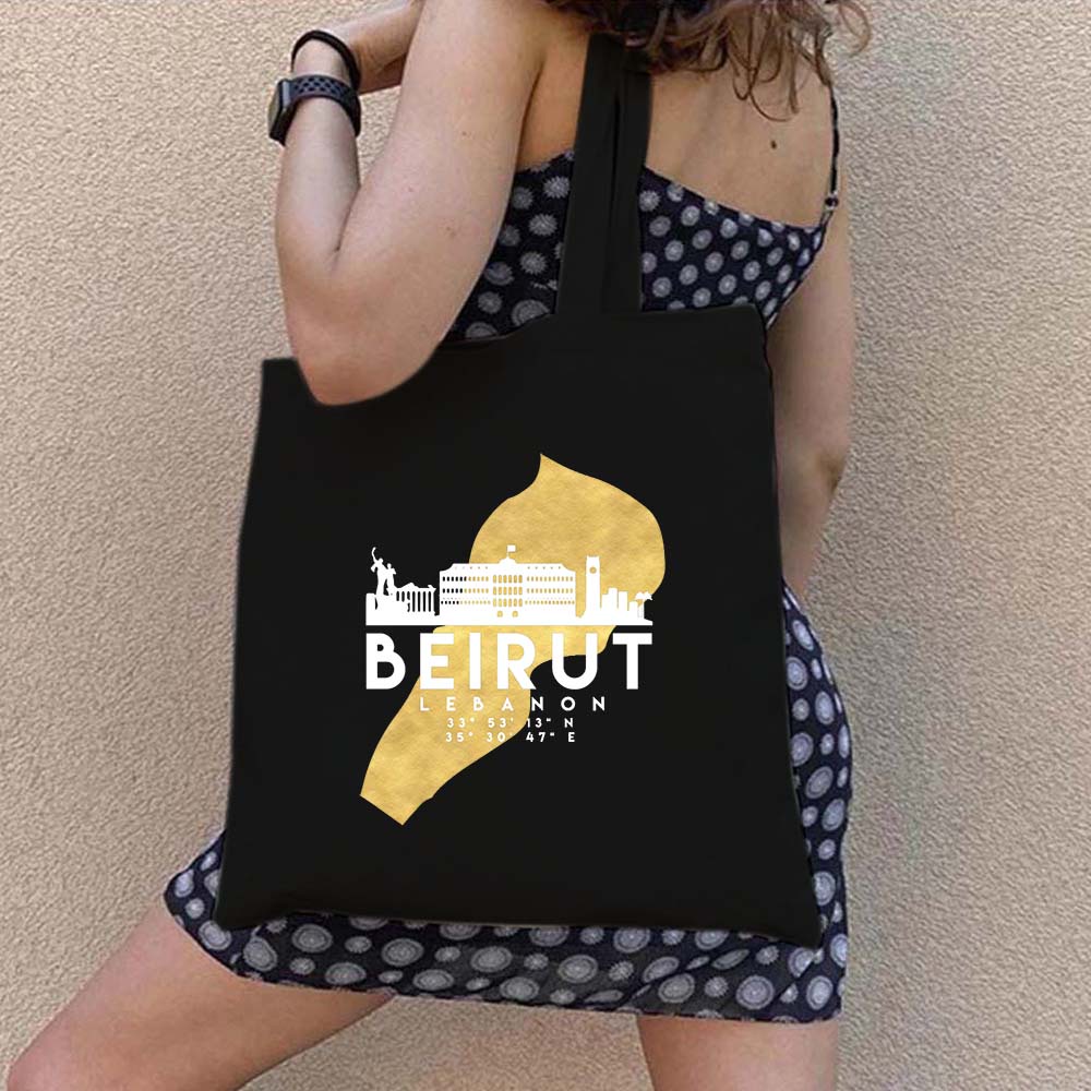 【In stock】Beirut Lebanon Flag Map Skyline Lebanese Girl Libanon Love