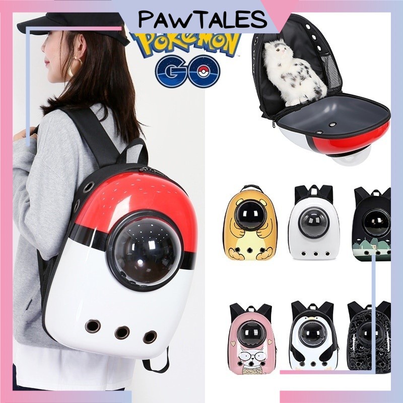 Pokeball pet clearance backpack