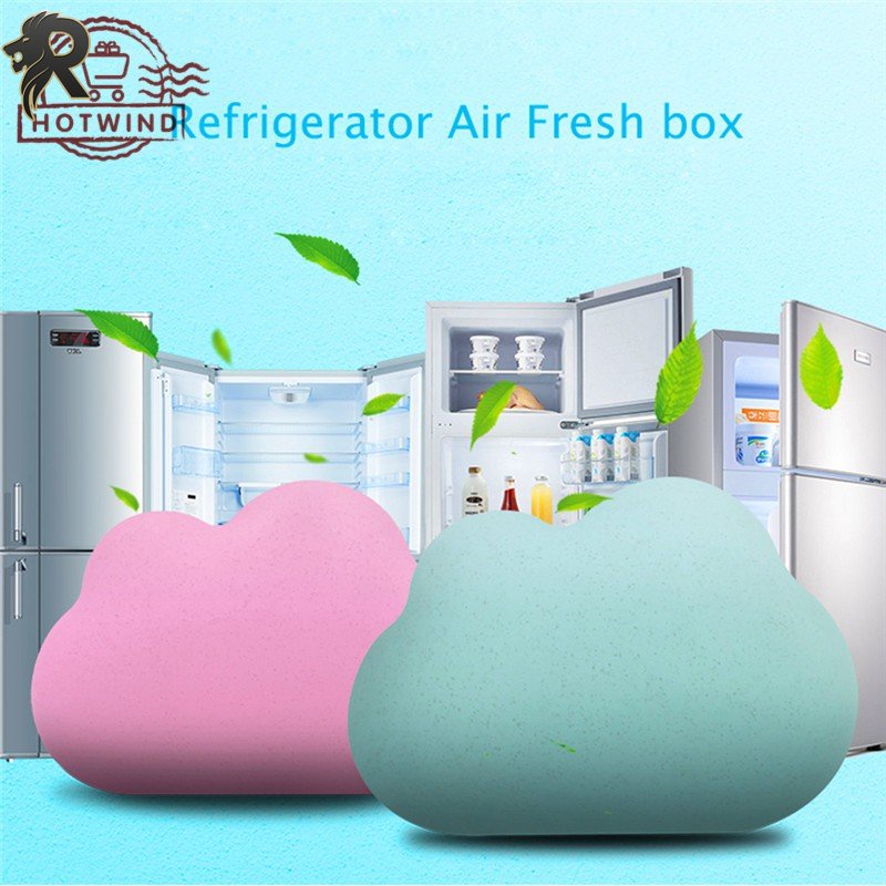 RL HW Cute Cloud Shape Fridge Refrigerator Air Fresh Box Purifier