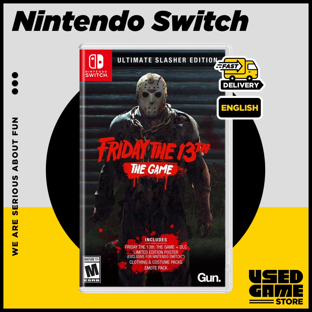 Friday The 13th The Game Ultimate Slasher Edition Nintendo Switch