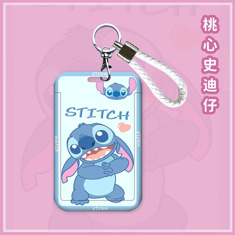Disney Loungefly Lanyard With Cardholder - Stitch Sandcastle - View #10