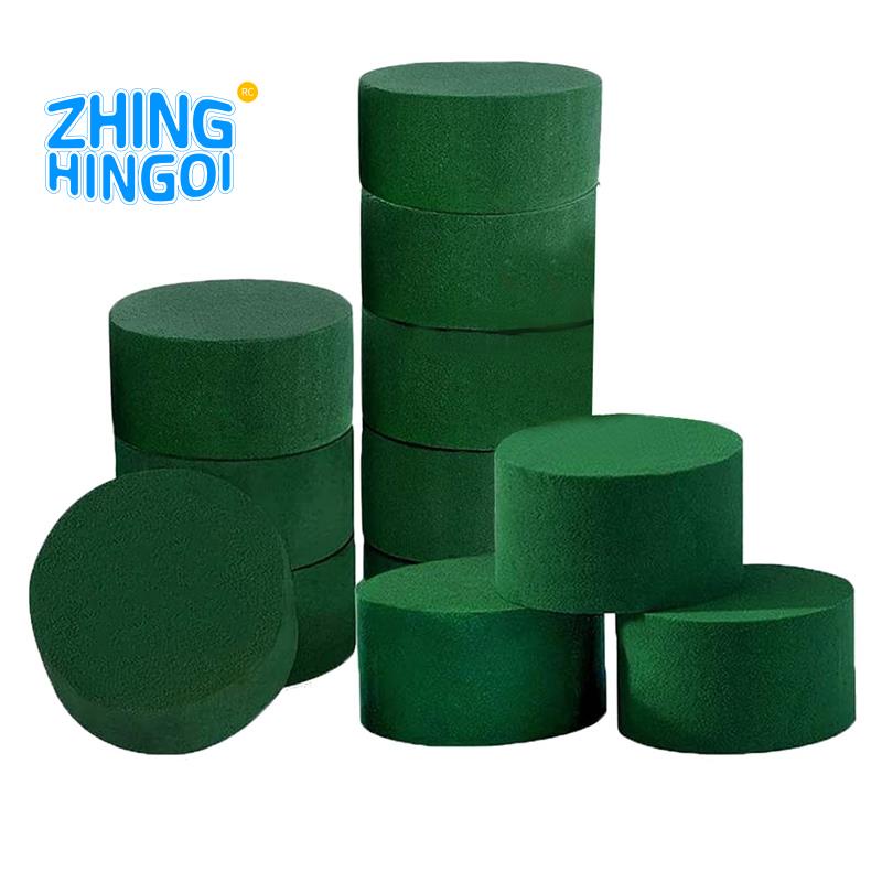 Floral Foam 12 Pcs Dry Andwet Flower Foam Round Florist Styrofoam Blocks