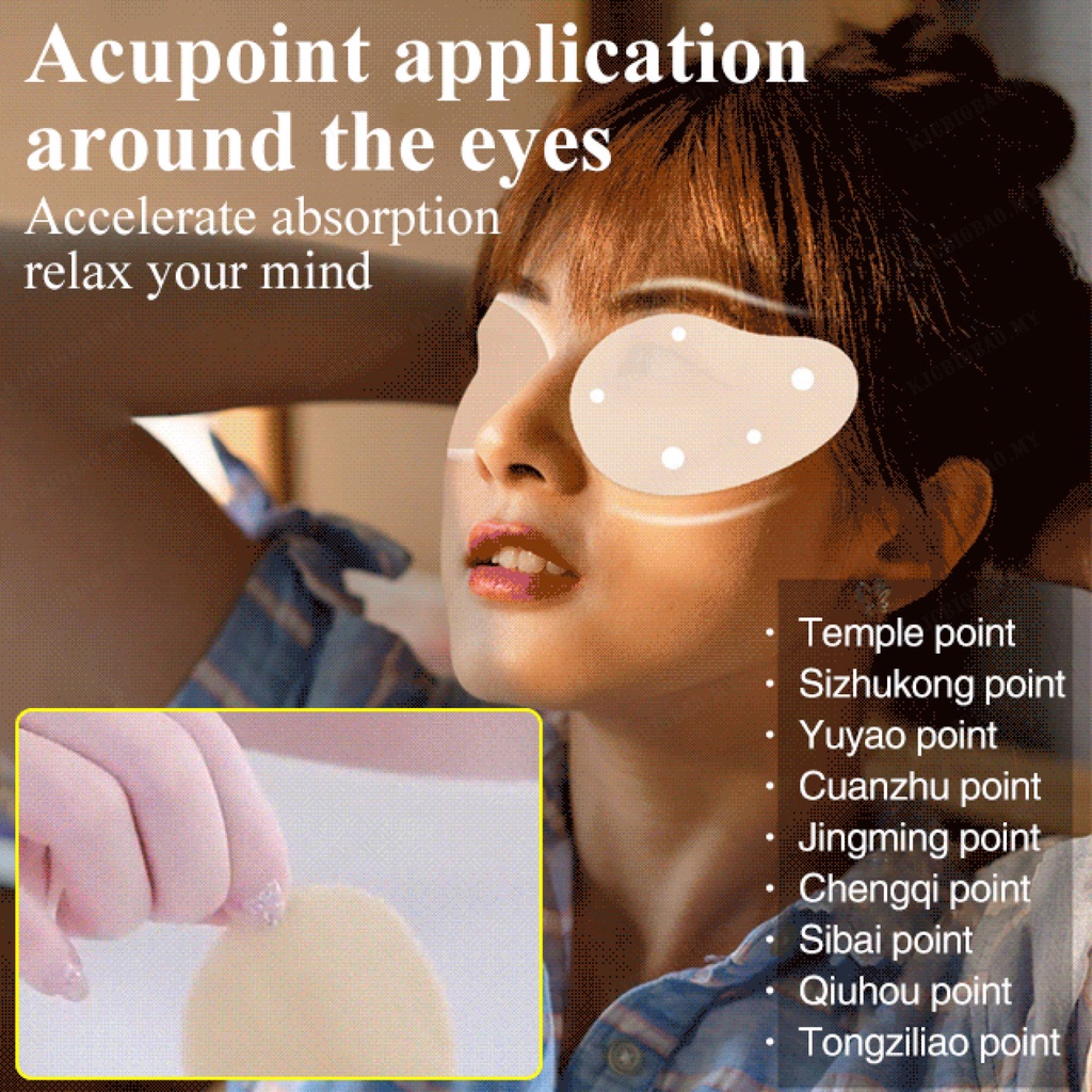 Cooling Eye Pads with Blueberry Extracts for Tired Eyes 2B Shopee Malaysia