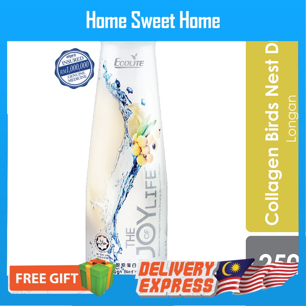 Ecolite Collagen Birds Nest Longan 250ml Shopee Malaysia