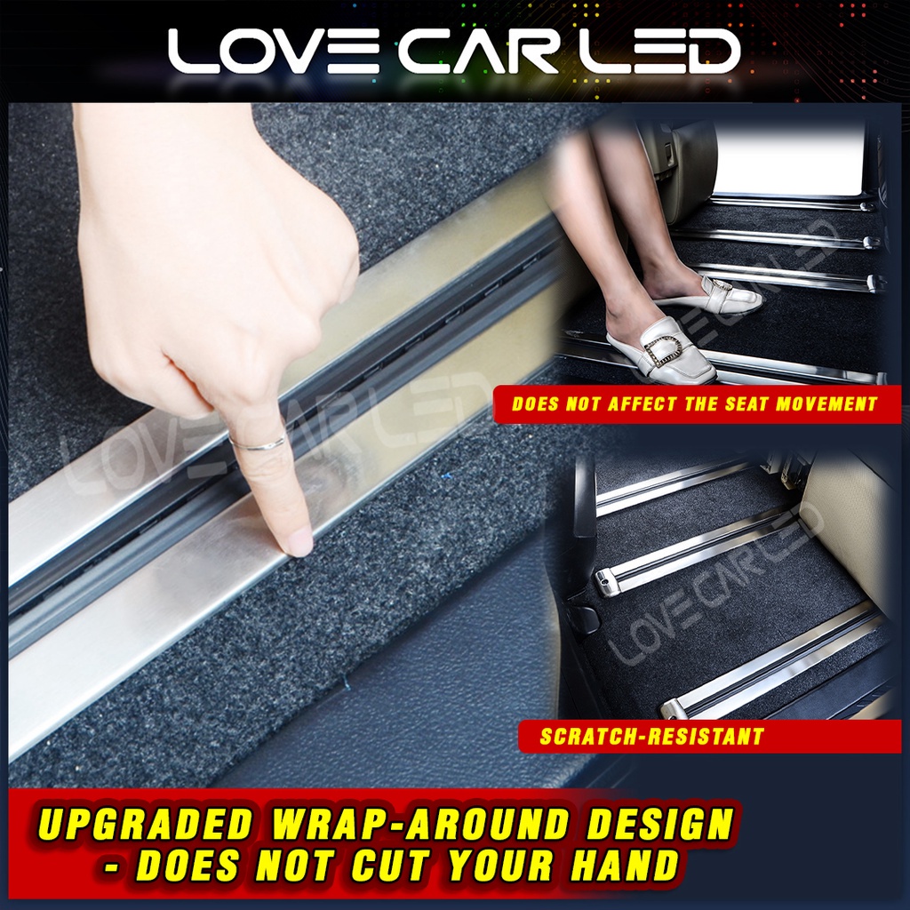 Toyota Vellfire Alphard 3rd Gen ANH30 2015-2021 Rear Seat Track Rail ...