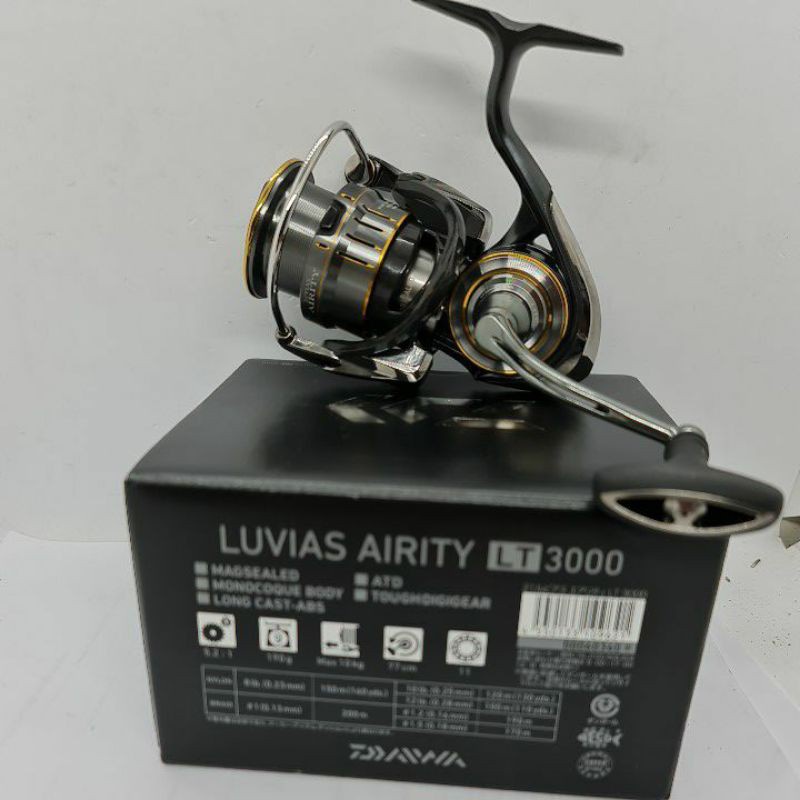2021 NEW DAIWA REEL LUVIAS AIRITY LT 3000/3000XH/4000C/4000CXH