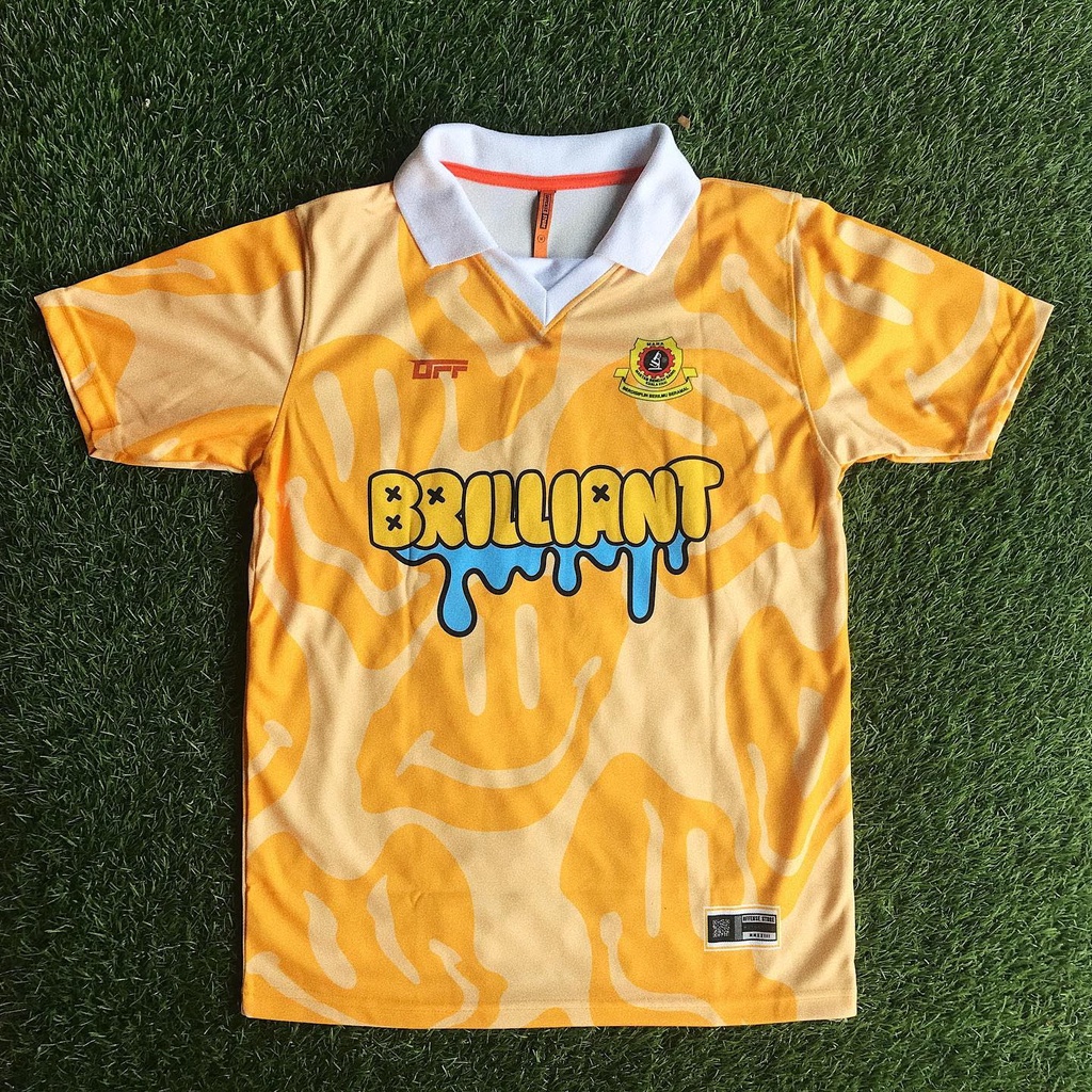 BAJU RAYA 2023 Ready STOCK Jersey Collar Retro BRILLIANT ShortSleeves ...