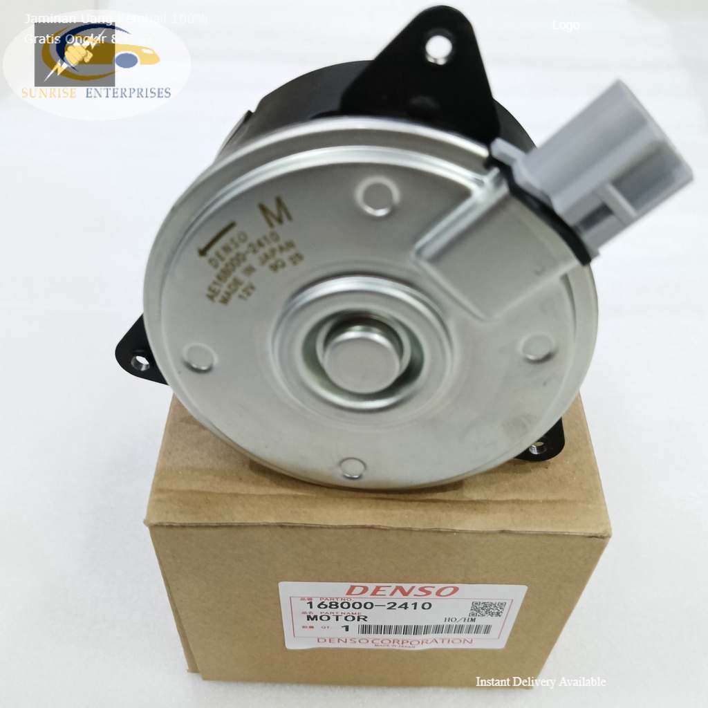 Toyota Avanza Fan Motor Radiator / Condenser 2011- UP 168000-2410 ...