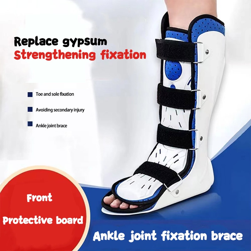 Ankle Joint Fixation Support Ankle Fracture Rehabilitation Lower Leg  Plaster Support Bare Bone Metatarsal Foot Drop Short-Left Foot S