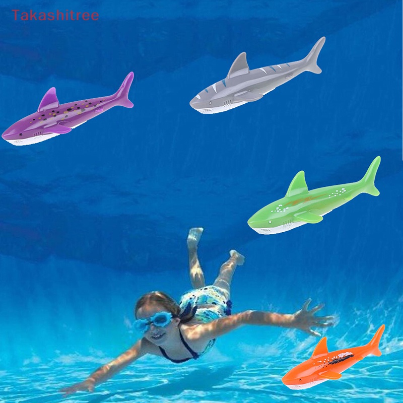 (Takashitree) Diving toy pool dive shark throwing water torpedo