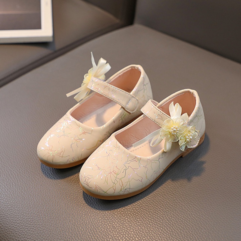 Girls Mary Janes Shoes for Party Wedding Kids Causal Flower