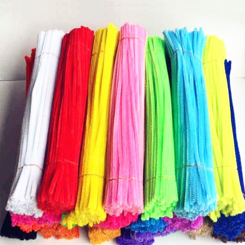Colorful Twist Stick 100 Hair Root Set Wave Plush Strips Dinosaur DIY
