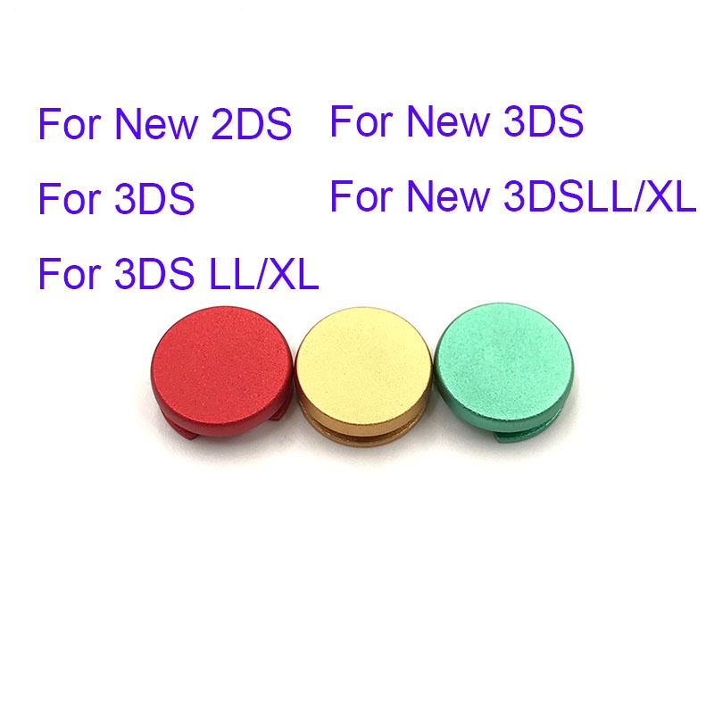 1pcs Metal Buttons for 3DS 3DSXL 3DSLL Analog Controller Stick Cap 3D ...