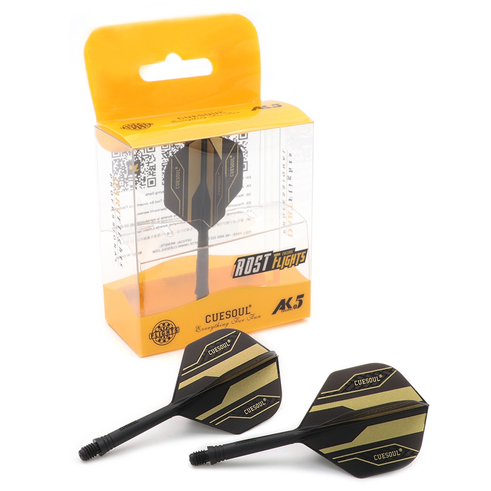 Cuesoul Flights AK5 Standard M Dartsboard Black White CS-JMAK51XKLTB Darts kiegészítő