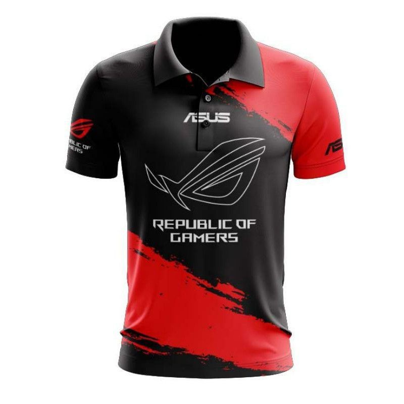[READY STOCK] Men's T-shirt Gaming Asus Republic Of Gamers ROG Special ...