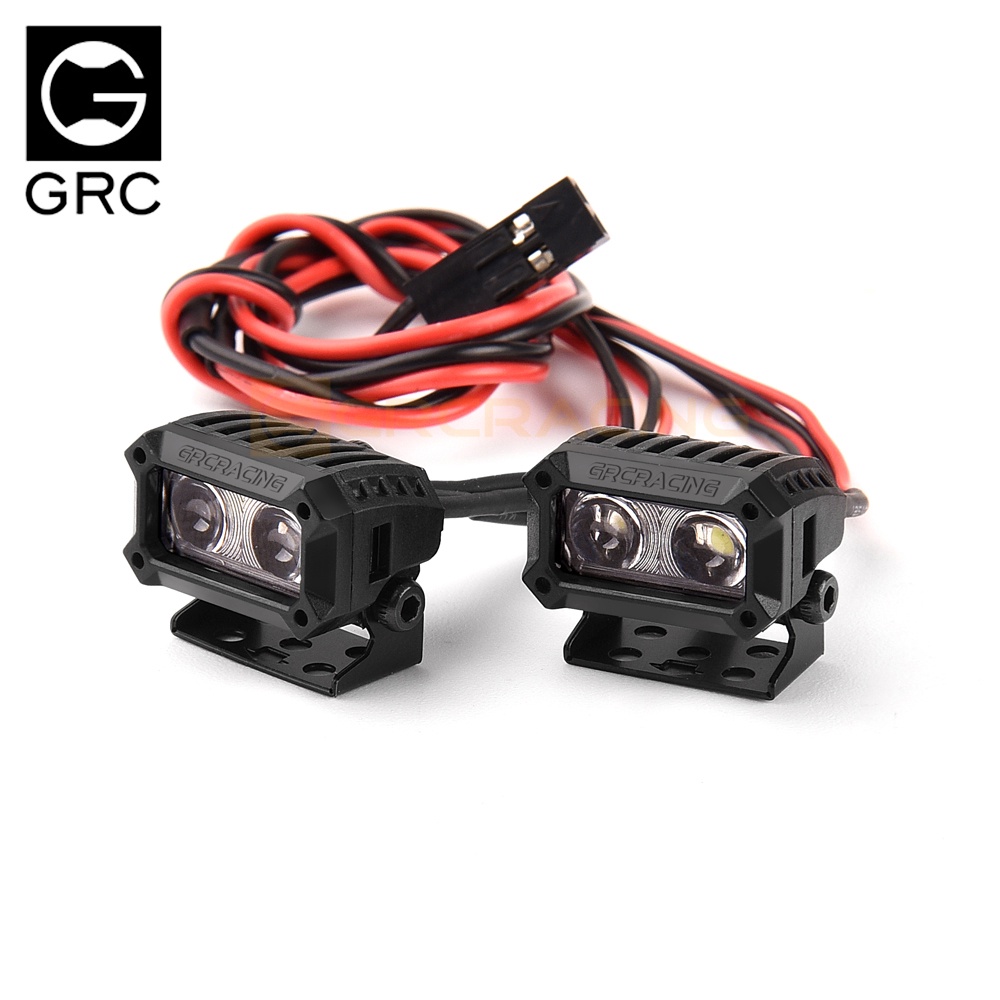 GRC Remote Control Vehicle 18mm Rectangular Double Bead Spotlight ...