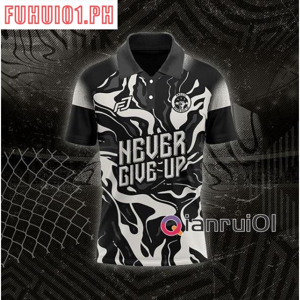 Fuhui01 2023 Never Give Up Tshirt Viral Tiktok Baju Raya Unisex V2 Fresh Design Sublimation T 5903