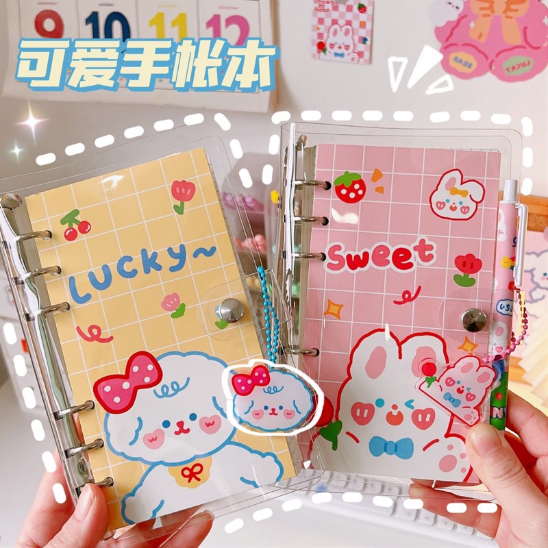 Buku nota Handbook Notebook Sticker Diary Student Cute comel stiker ...