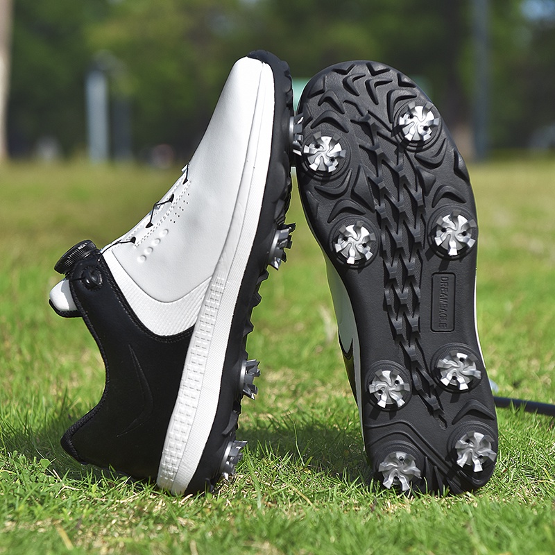 Ifrich Damen Golf-Sneaker - Wasserdichte Spikeschuhe Für Golf & Training