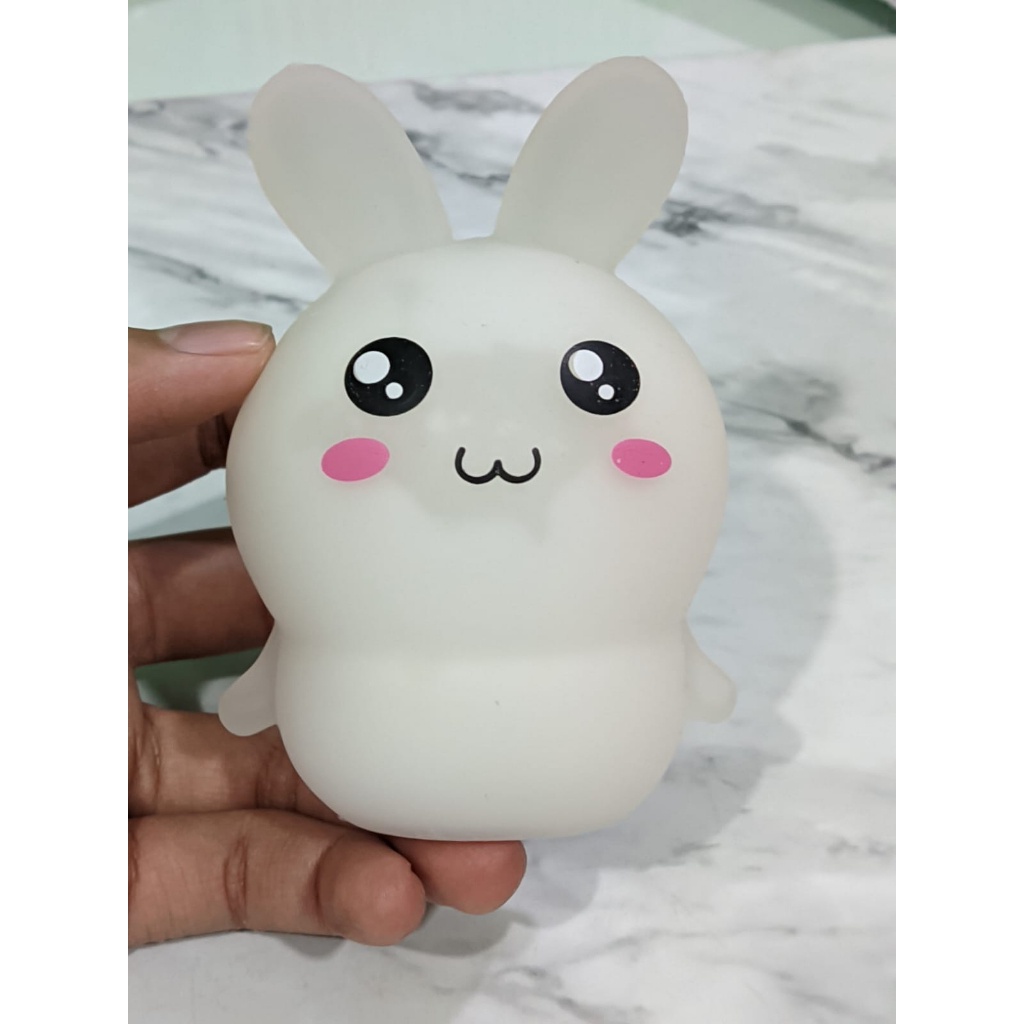 (Fast) Cute Squishy Rabbit and Octopus Stress Ball Rabbit and Octopus ...