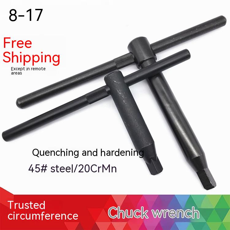 Chuck wrench/three claw key/chuck key 8 square, 10 square, 12 square ...