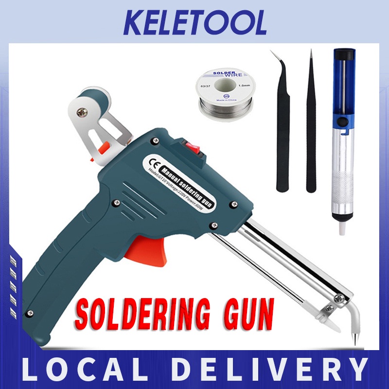 Auto Welding / Automatic Feed Soldering Iron Gun Soldering iron heat up
