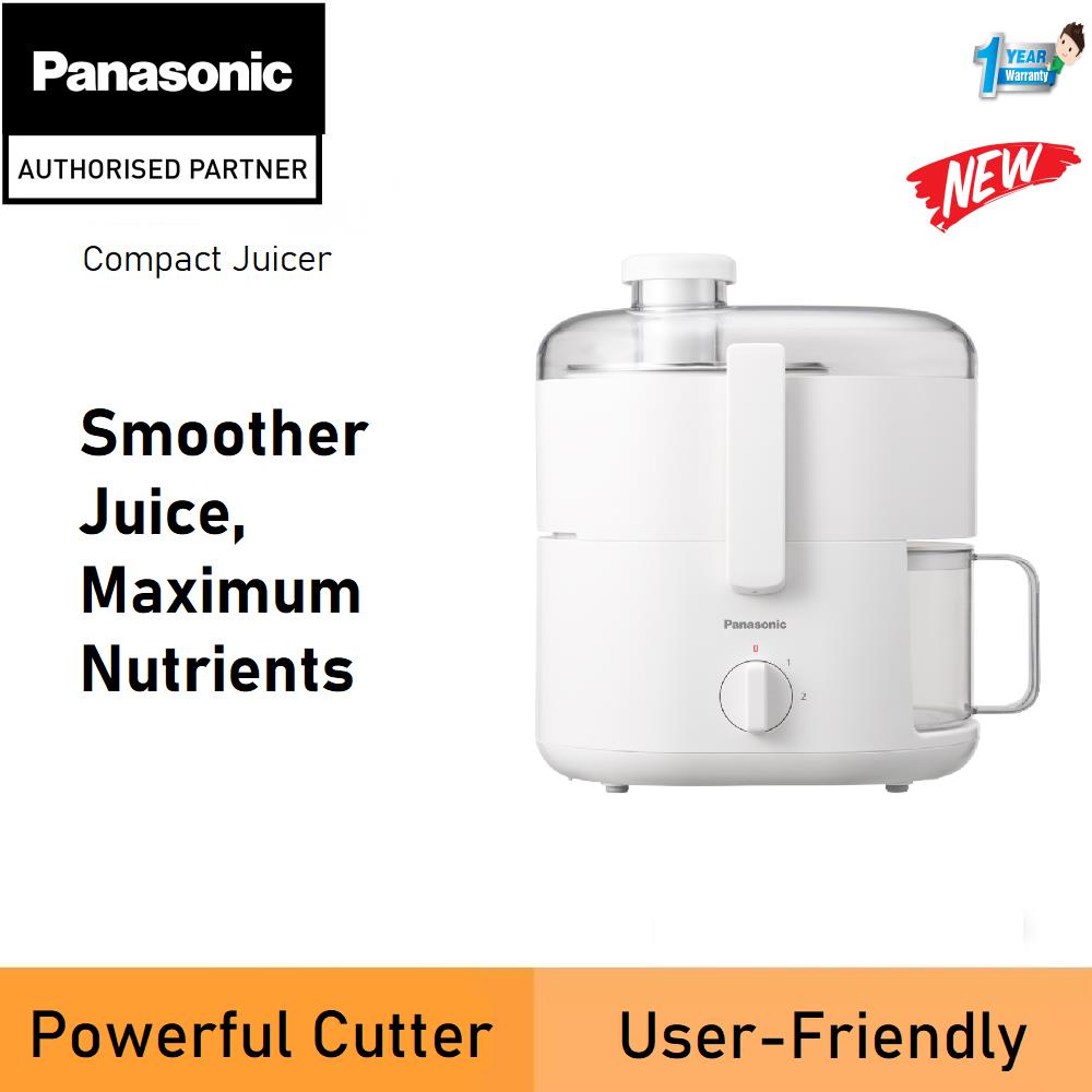 PANASONIC MJCS100 COMPACT JUICER FOR FRESH, SMOOTH JUICING MJCS100WSK