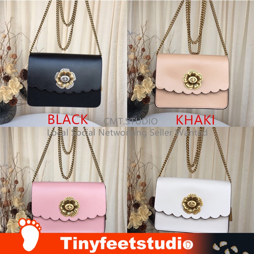 suitable for COACH Mahjong Bag Extender Chain Underarm Bag Camellia Chain  Extended Shoulder Strap Bag Strap