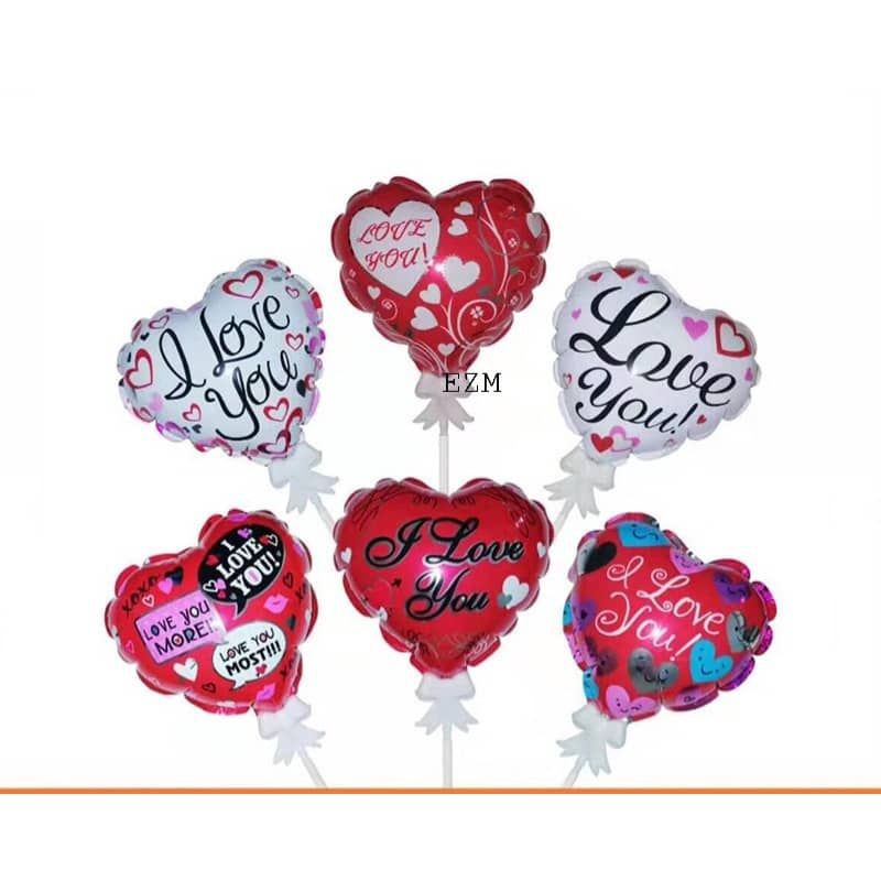 5 inch Self inflate Auto inflate balloon + stick press hit balloon