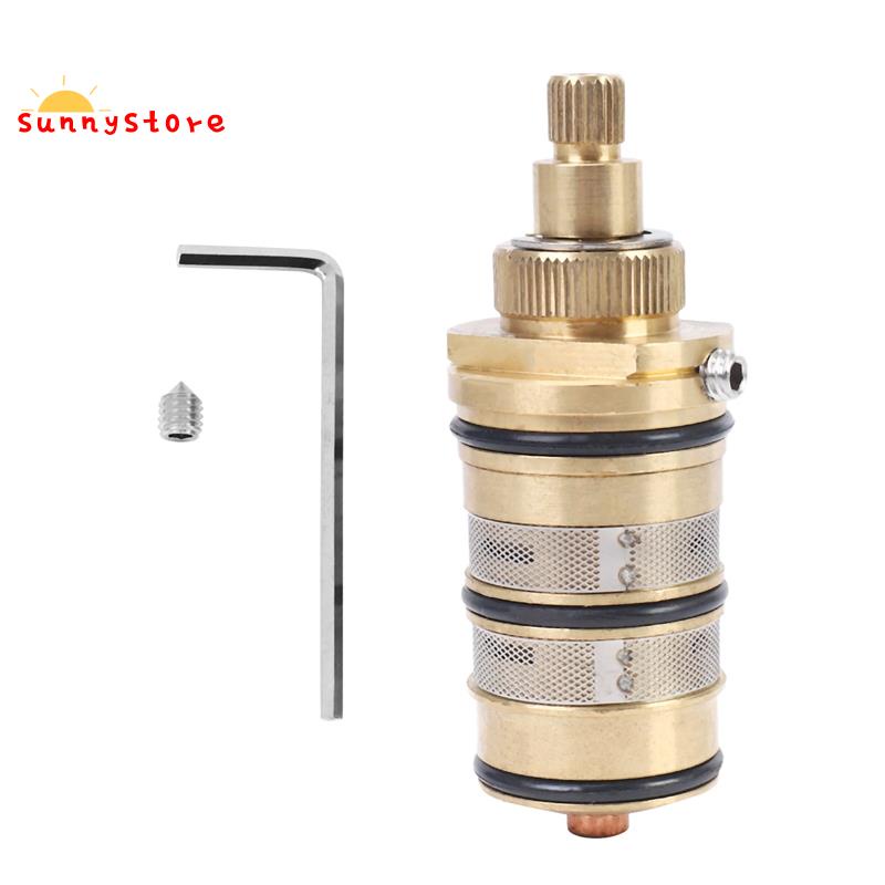 Brass Bath Shower Thermostatic Cartridge&Handle for Mixing Valve Mixer