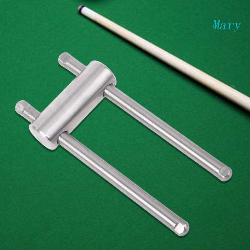 Mary Stainless Steel Cue Tip Press Tool Shaper for 14mm Pool Snooker