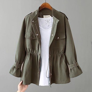 - Vanda Parka Jacket Premium Thick Canvas Women Korean Style All Size ...