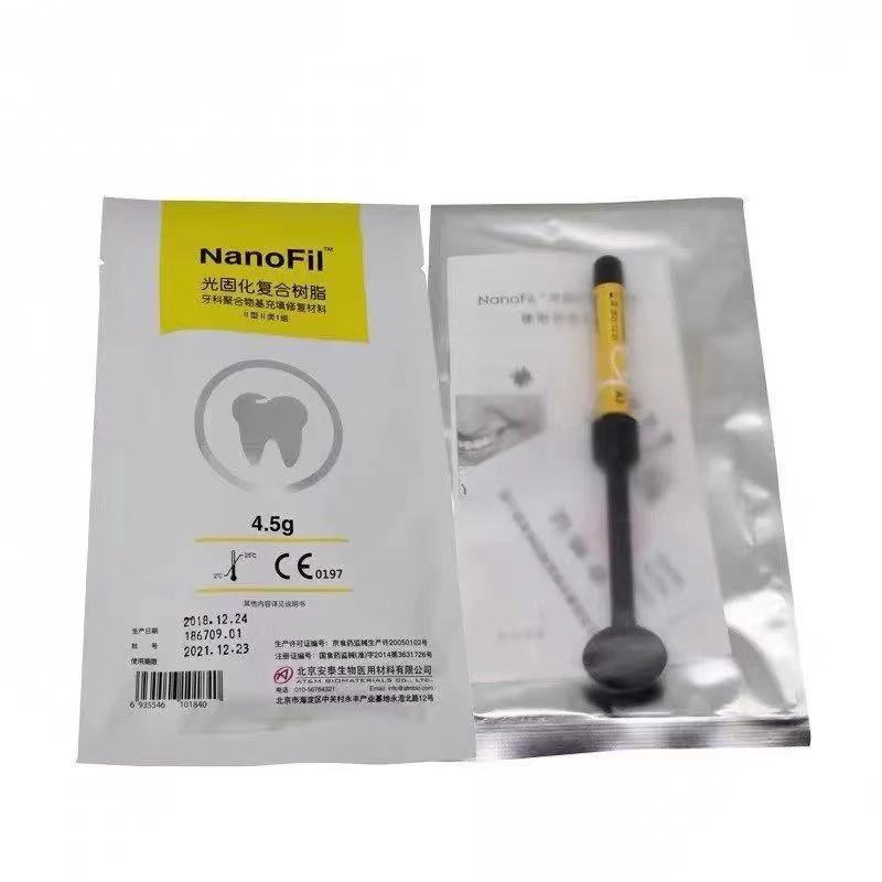 Resin Dental Materials Light Curing Resin Shade Micro Hybrid Composite