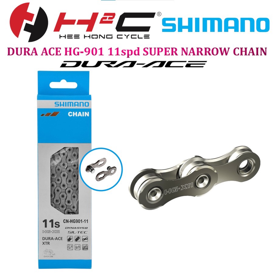 SHIMANO XTR / DURA-ACE / E-BIKE QUICK-LINK KETTE CN-HG901-11 (Neu Und Originalverpackt) In - Foto 3