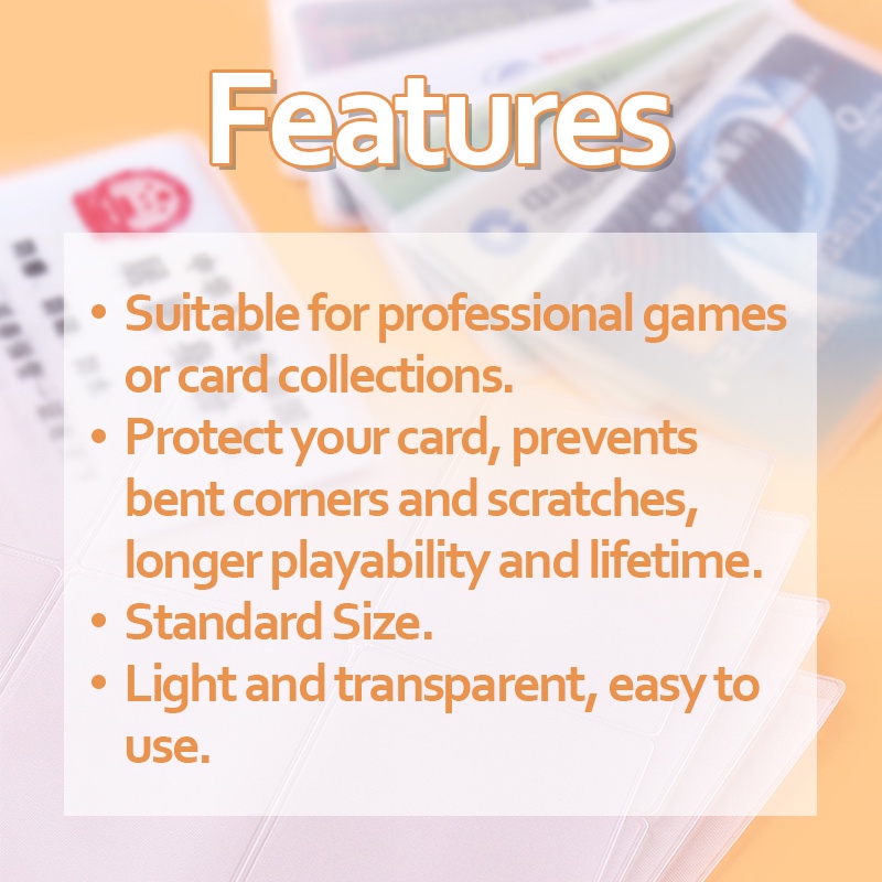 10pcs Waterproof Transparent PVC Card Cover Silicone Plastic Cardholder ...
