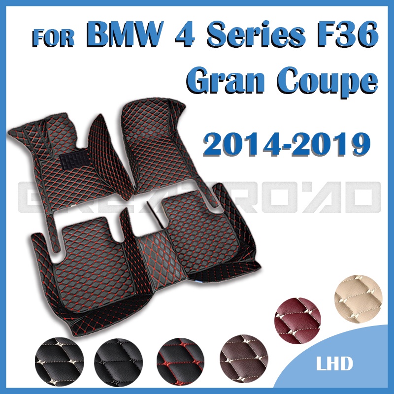 RHD Car Floor Mats For BMW 4 Series F36 Gran Coupe 428i 435i Four Doors